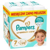 Pampers Premium Care 7 Pieluchy dla dzieci, 99 szt.