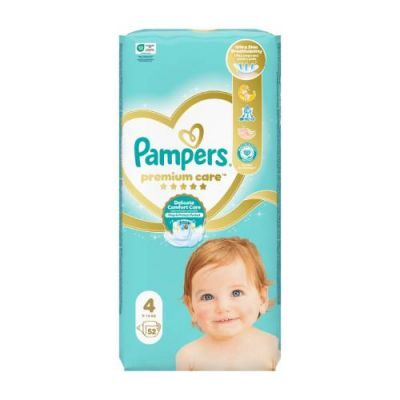 Pampers Premium Care Pieluszki rozmiar 4, 52 sztuk