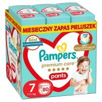 PAMPERS PREMIUM PANTS (rozmiar 6) 80 sztuk