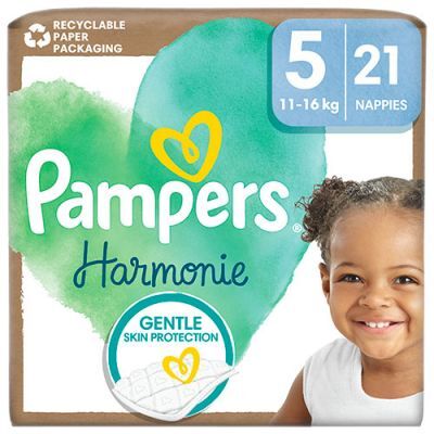 PAMPERS VPM PURE HARMONIE 5 (11-16 kg) 21 sztuk