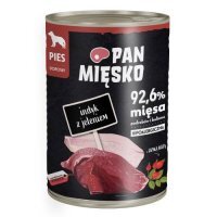 Pan Mięsko Karma mokra dla psa Indyk z jeleniem (dorosły), 400 g