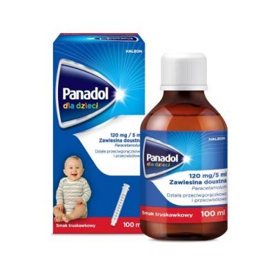 PANADOL DLA DZIECI 120mg/ 5ml 100 ml