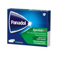 PANADOL SPRINT 500 mg 12 tabletek