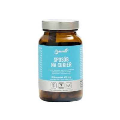 Panaseus Sposób na cukier, 50 kaps.