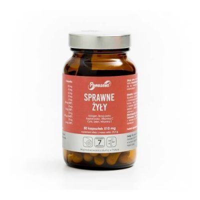 Panaseus Sprawne Żyły, 50 kaps.