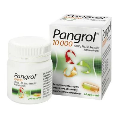Pangrol 10 000, 20 kapsułek