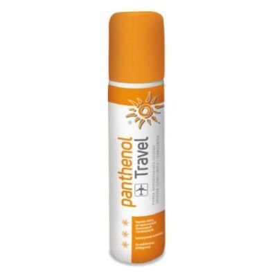 Panthenol Travel Pianka regenerująco-łagodząca na oparzenia słoneczne i termiczne, 90 ml