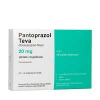 Pantoprazol Teva 20 mg, 14 tabletek dojelitowych Inpharm