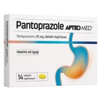 Pantoprazole Genoptim SPH 20mg, 14 tabletek dojelitowych