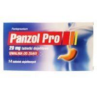 PANZOL PRO 20 mg 14 tabletek dojelitowych