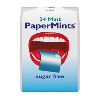 PaperMints Odświeżające miętowe listki do ust, 24 szt.