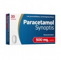 PARACETAMOL Synoptis 500 mg 20 tabletek