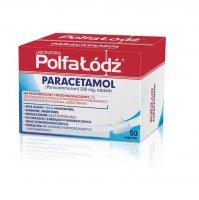 PARACETAMOL 500 mg 50 tabletek POLFA ŁÓDŹ