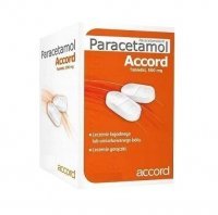 PARACETAMOL ACCORD 500 mg  24 tabletki