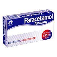 PARACETAMOL FARMINA 125 mg czopki dla dzieci od 2 do 6 lat 10 sztuk