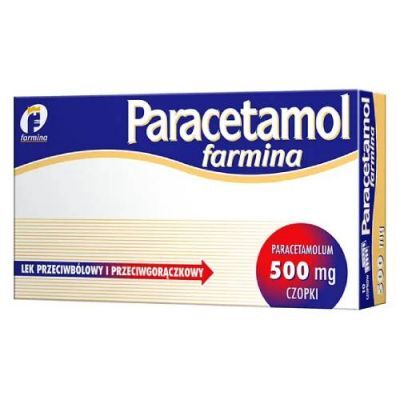 PARACETAMOL FARMINA 500 mg 10 czopków