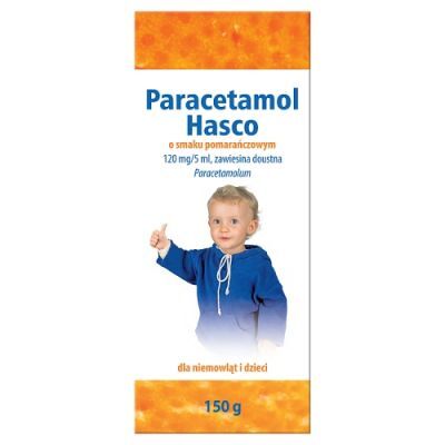 PARACETAMOL HASCO 120mg/5ml zawiesina o smaku pomarańczowym 150 g