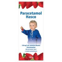 PARACETAMOL HASCO 120mg/5ml zawiesina o smaku truskawkowym 150 g