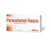PARACETAMOL HASCO czopki 250 mg 10 sztuk