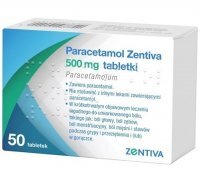 PARACETAMOL Zentiva 500 mg 50 tabletek