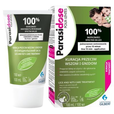PARASIDOSE Kuracja przeciw wszom i gnidom 100 ml