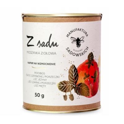PASIEKI RODZINY SADOWSKICH Herbata ziołowa "Z sadu" na wzmocnienie, 50g