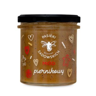 PASIEKI RODZINY SADOWSKICH Miód piernikowy, 430g