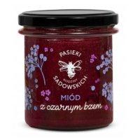 PASIEKI RODZINY SADOWSKICH Miód z czarnym bzem, 430 g