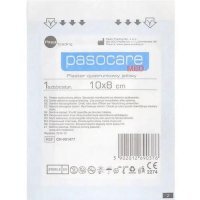 Pasocare Med Plaster opatrunkowy jałowy 10cmx8cm, 1szt.