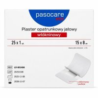 Pasocare Med Plaster opatrunkowy jałowy, włókninowy 15 x 8 cm, 25 szt.