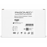 Pasomed Kompresy jałowe z gazy bawełnianej 17N 8W A'3, 10x10 cm, 25x 3 szt.