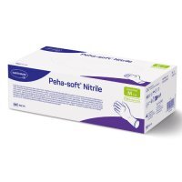 PEHA-SOFT Rękawice diagnostyczne nitrile M, 100szt.