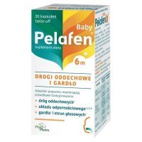 Pelafen® Baby 6m+ smak owocowy, 20 kapsułek