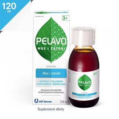 Pelavo 3+ Nos i Zatoki, 120ml  KRÓTKA DATA  31.01.2025