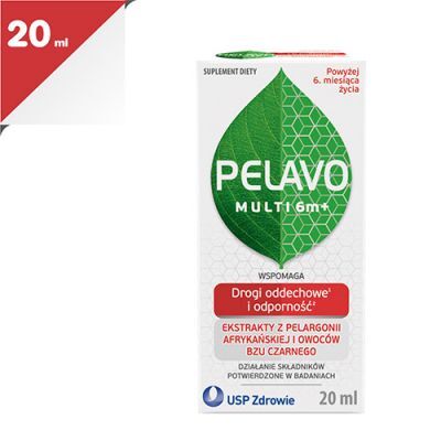 PELAVO Multi 6m+ Krople, 20 ml