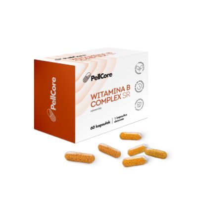 PellCore Witamina B complex SR, 60 kaps.