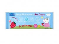 PEPPA PIG Lizak witaminowy bez cukru smak malinowy 1 sztuka