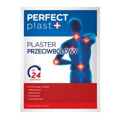 PERFECT PLAST Plaster przeciwbólowy z wyciągiem z arniki 9 x 14 cm 1 sztuka
