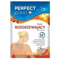 PERFECT PLAST Plaster Rozgrzewający 12 cm x 18 cm 1 sztuka
