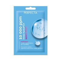 Perfecta 10 000 ppm Nawilżająca maska wypełniająca do twarzy na tkaninie, 20 ml