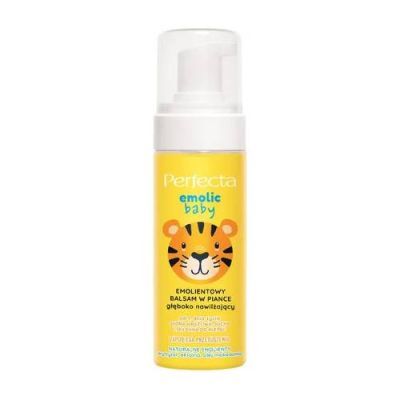 PERFECTA Emolic Baby Emolientowy balsam w piance Głęboko nawilżający dla niemowląt, 160ml