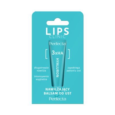 Perfecta Lips Clinic Nawilżający żelowy balsam do ust 3x Hyaluron, 10 ml