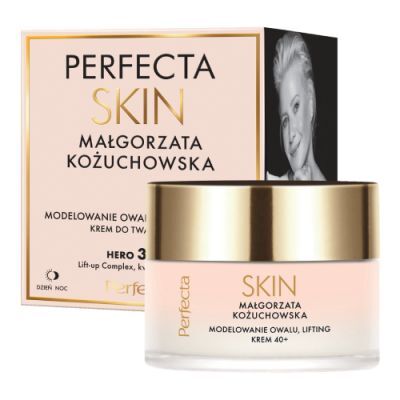 PERFECTA Skin Małgorzata Kożuchowska Krem do twarzy modelująco-liftingujący na dzień i na noc 40+, 50ml