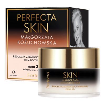 PERFECTA Skin Małgorzata Kożuchowska Krem do twarzy ujędrniający na dzień i na noc 50+, 50ml