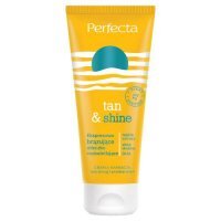 PERFECTA TAN &amp; SHINE Ekspresowo brązujące mleczko rozświetlające 200 ml