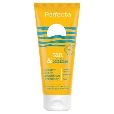 PERFECTA TAN & SHINE Olejkowy balsam stopniowo brązujący 200 ml