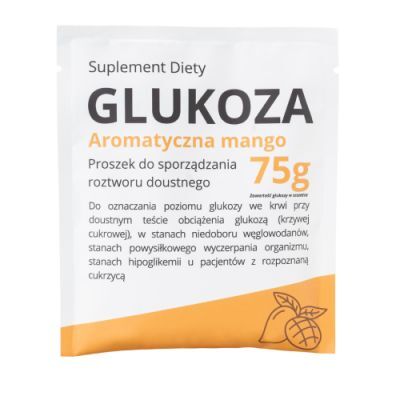 Pharma Dot Glukoza o smaku mango - proszek, 75g