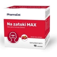Pharma Dot Na zatoki Max, 15 saszetek KRÓTKA DATA 31.10.2026