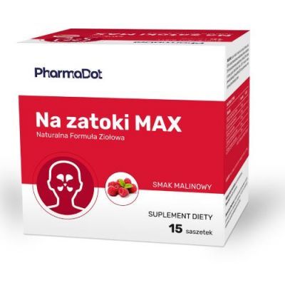 Pharma Dot Na zatoki Max, 15 saszetek KRÓTKA DATA 31.10.2026