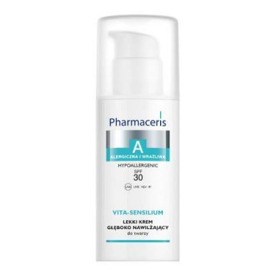 PHARMACERIS A Vita-Sensilium Lekki krem głęboko nawilżający SPF 30, 50 ml